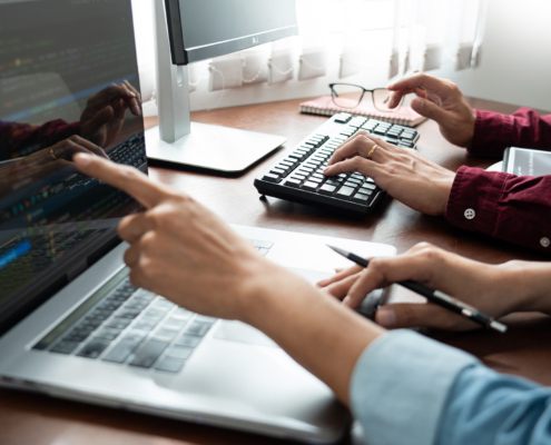 Team of workers for technology managed services
